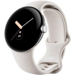 Смарт-Годинник - Google Pixel Watch Bluetooth Smart Watch Polished Silver Chalk Band